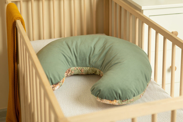 Sensillo Bársony Etetőpárna Négyzet alakú Zöld