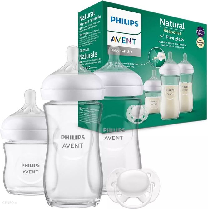 Philips Avent Scd878/11 Reszponzív Üveg Természetes Palackkészlet