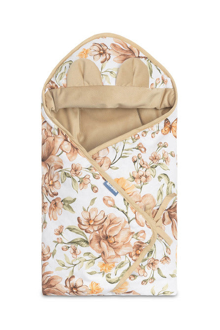 Sensillo Bársony Mózeskosár Pólya – Négyzet alakú Bézs