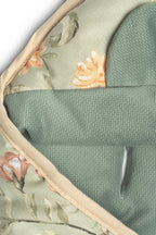 Sensillo Bársony Mózeskosár Pólya – Négyzetzöld