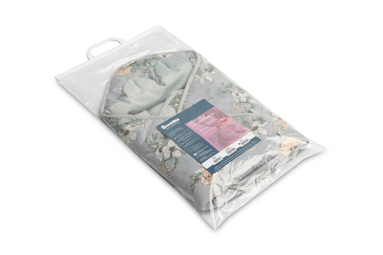 Sensillo Bársony Mózeskosár Pólya – Lily Gray