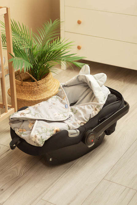 Sensillo Bársony Mózeskosár Pólya – Lily Gray