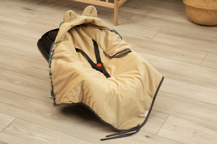 Sensillo Bársony Mózeskosár Pólya – Marokkói Bézs