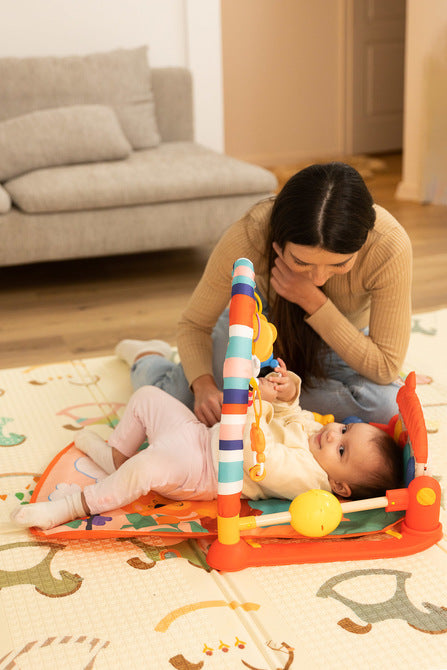 Toyz Oktatójáték - Állatkerti Szőnyeg Türkiz