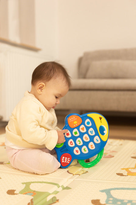 Lámás multifunkciós játszószőnyeg babáknak