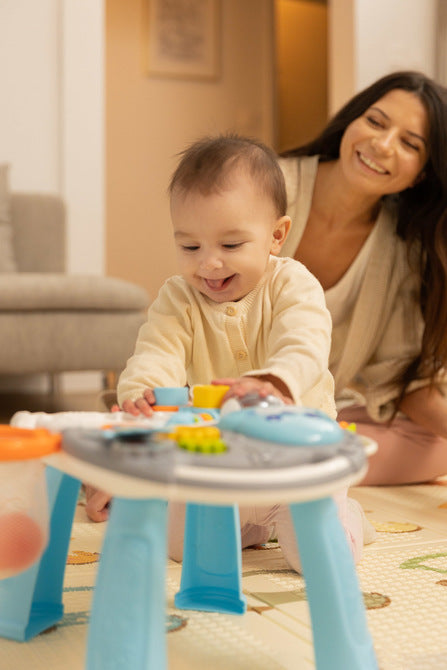 Toyz Tolóasztal 2 az 1-ben Spark türkiz