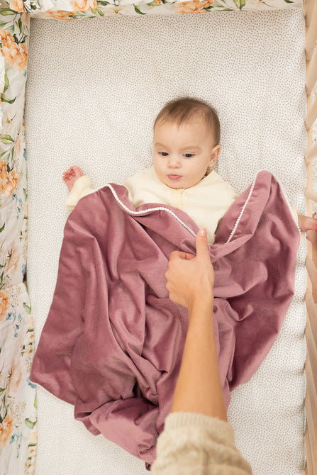 Sensillo Bársony takaró bézs 75x100