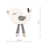 Babyono 1536 Little Birdie Blink&Smile lapos plüssjáték