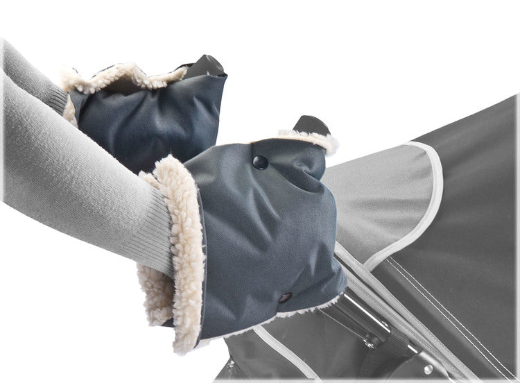 Sensillo Babakocsi kesztyű/zsák – grafitszürke