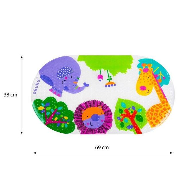 Akuku A0655 Csúszásgátló fürdőkádszőnyeg 69x39