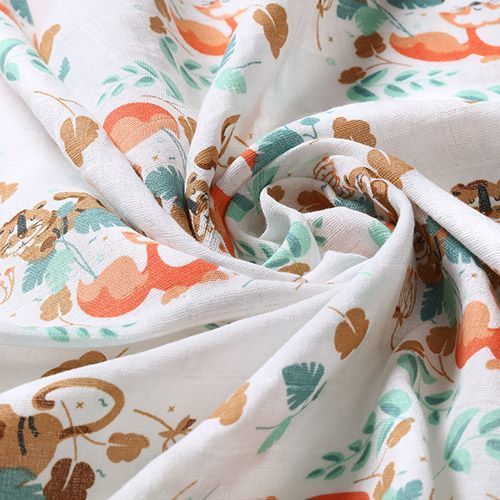 Babyono 348/12 Muszlin Pelenkák, 3 db, Zöld