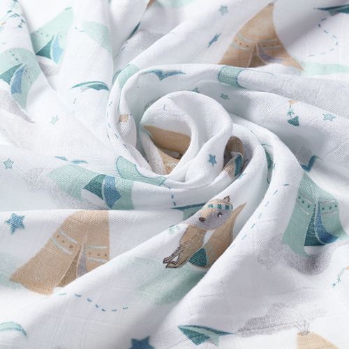 Babyono 397/12 Bambusz Pelenkák 3 db Kék