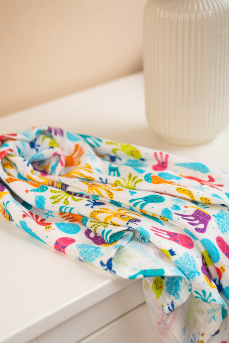 Sensillo Bambusz pelenka - Polip 75x75