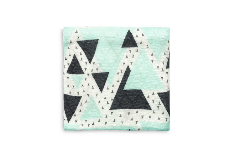 Sensillo Bambusz pelenka - Zöld Háromszög 75X75