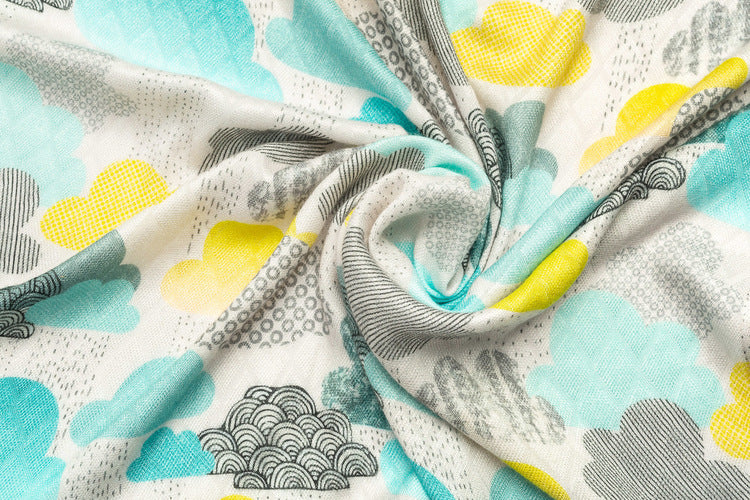 Sensillo Bambusz pelenka - Rain 75x75