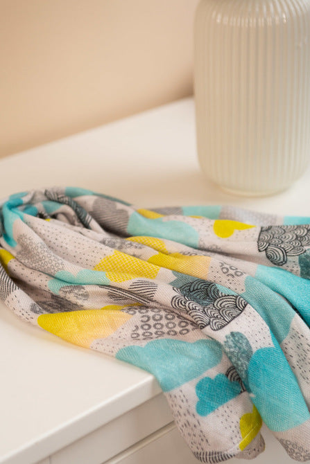 Sensillo Bambusz pelenka - Rain 75x75