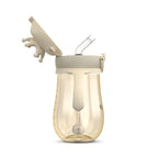 Neno 4421 Mio2 üveg szívószállal, krémszínű