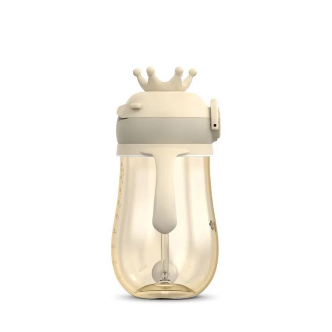 Neno 4421 Mio2 üveg szívószállal, krémszínű