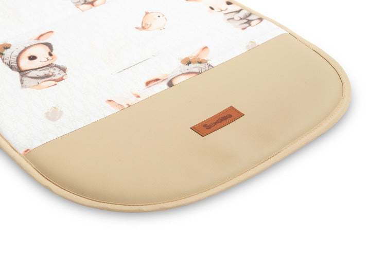 Sensillo Muszlin babakocsi betét - bézs nyuszi