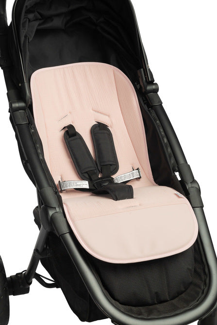 Sensillo Muszlin babakocsi betét - Tündérrózsaszín