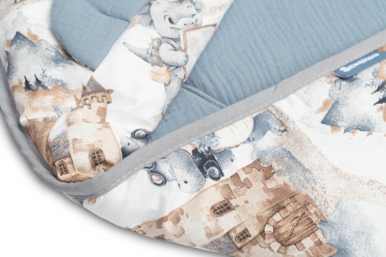 Sensillo Muszlin mózeskosár pólya - Dragons Jeans