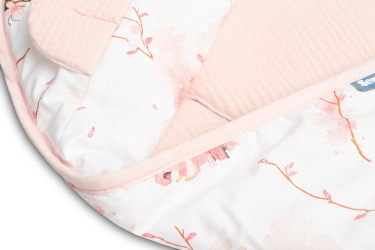 Sensillo Muszlin Mózeskosár Pólya - Tündérrózsaszín