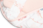 Sensillo Muszlin Mózeskosár Pólya - Tündérrózsaszín