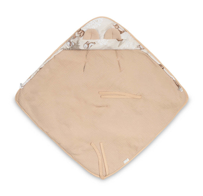 Sensillo Muszlin mózeskosár pólya - Barna Cops