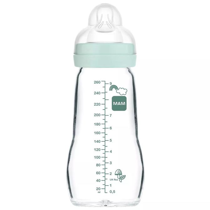 Mam Baby 1247 Üvegpalack 260 ml Feel Good Forest Boy