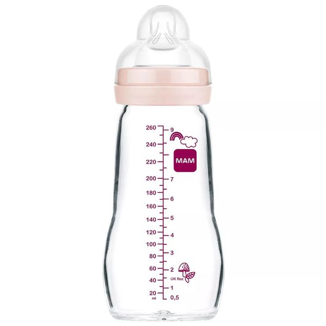 Mam Baby 1254 Üvegpalack 260 ml Feel Good Forest Girl