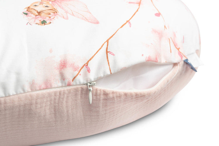 Sensillo Muszlin párna etetéshez - Tündérrózsaszín