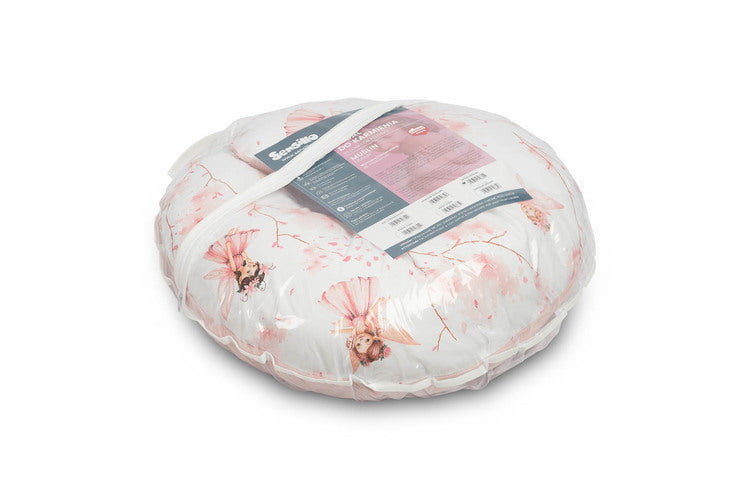 Sensillo Muszlin párna etetéshez - Tündérrózsaszín