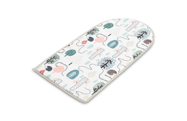 Sensillo Babafészek Muszlin - Smaragdzöld Süni + Párna