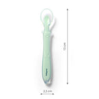 Babyono 785/02 Szilikon Rugalmas Zöld Kanál