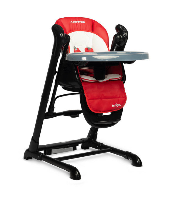 Caretero Etetőszék + Hinta Indigó Fekete Borszínű