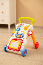 Toyz Oktatójáték - Szivárványszínű zenélő tolóka