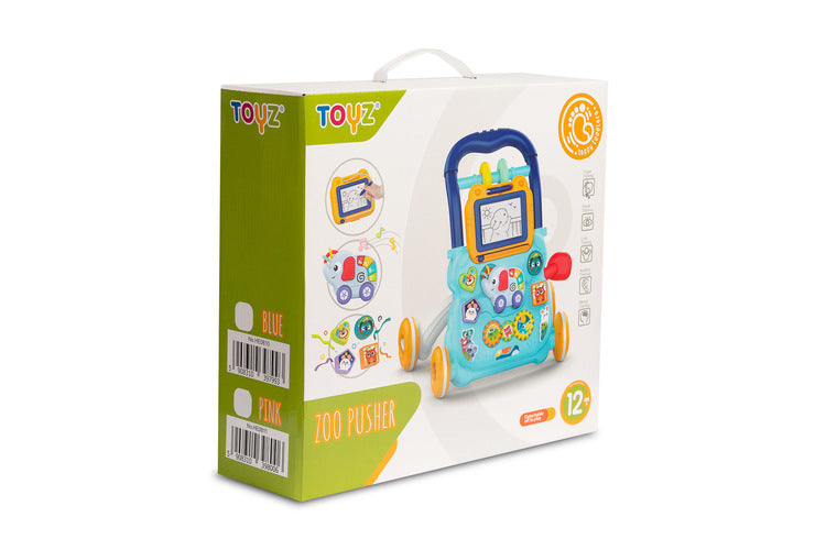 Toyz Oktatójáték - Állatkerti Tologató Rózsaszín