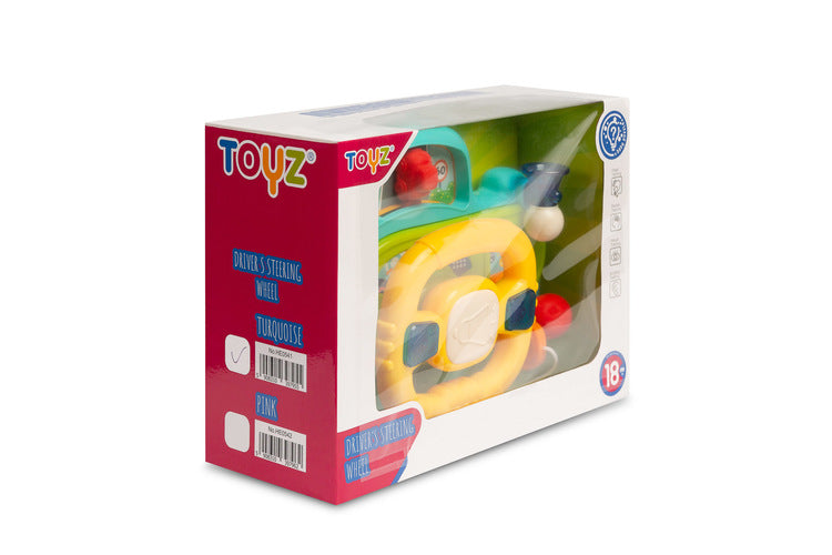 Toyz Oktatójáték - Versenyző Kormány Türkiz