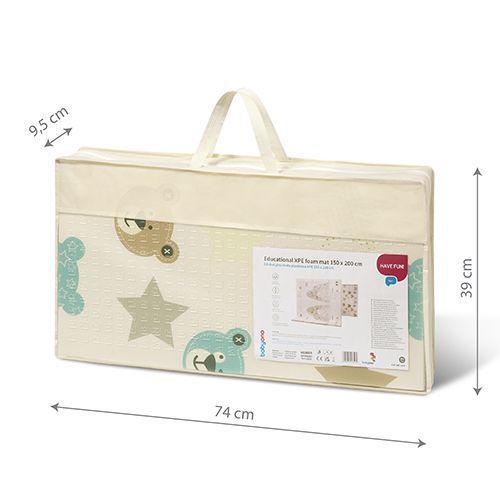 Babyono 1576 Oktatási Xpe habszivacs szőnyeg 150 x 200 cm