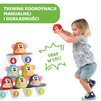 Színes bowling játék gyerekeknek