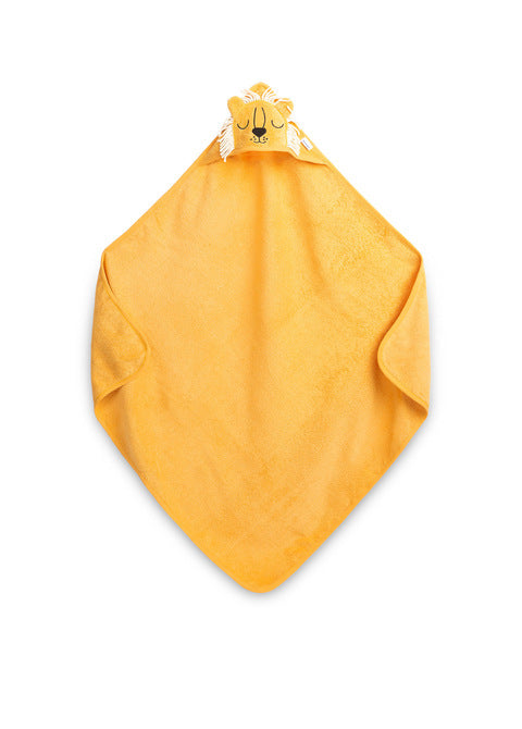 Sensillo Puha Fürdőlepedő Oroszlán 90x90 Sárga