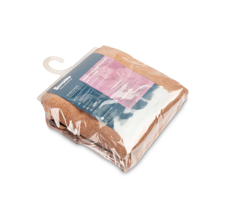 Sensillo Puha fürdőlepedő kutyáknak 90x90-es barna színben