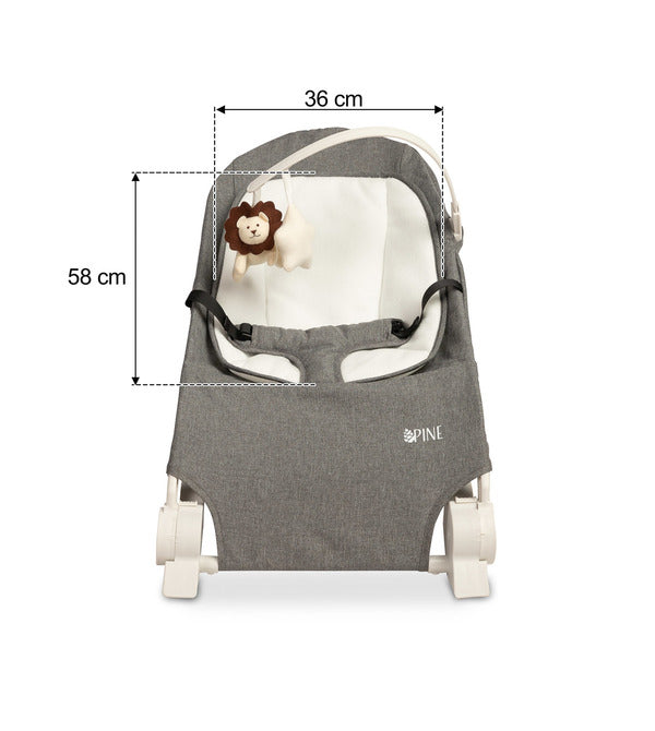 Caretero Ugrálóvár fenyőszürke