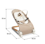 Caretero Ugrálóvár fenyőbarna