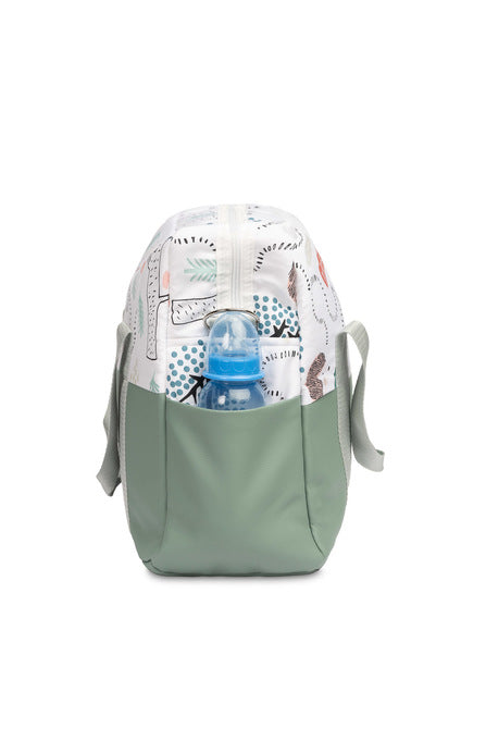 Sensillo Babakocsi táska öko bőr sün smaragdzöld