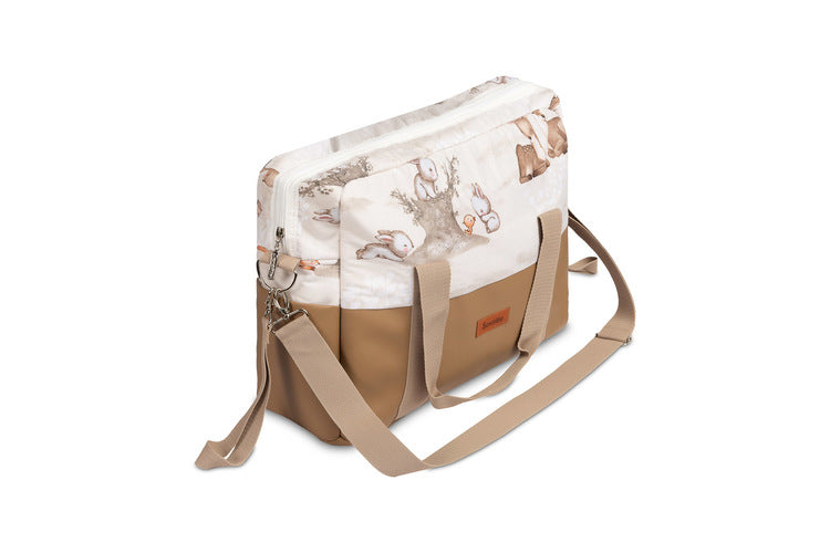 Sensillo Babakocsi táska, öko bőr, Grove barna