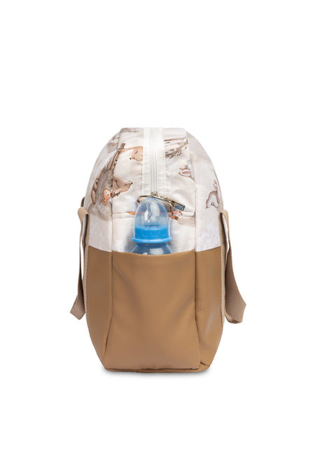 Sensillo Babakocsi táska, öko bőr, Grove barna