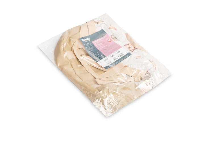 Sensillo Babakocsi táska öko bőr bézs nyuszik