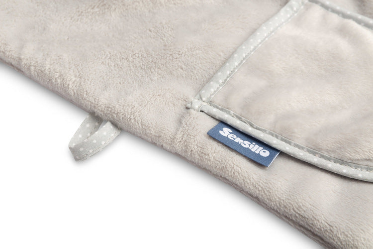 Sensillo Puha, szürke mackós fürdőköpeny