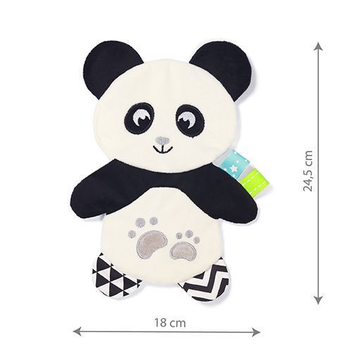 Babyono 1558 Plüssjáték - Zörgő Panda Polly